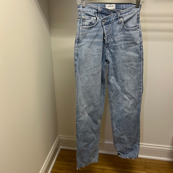 Agolde Denim - Agolde Criss Cross Jeans (light wash)